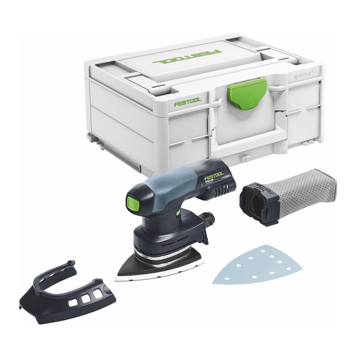 Festool DTSC 400-Basic Akku Deltaschleifer 18 V 100 x 150 mm ( 577507 ) Brushless + Systainer - ohne Akku, ohne Ladegerät ( Nachfolger von 576359 )