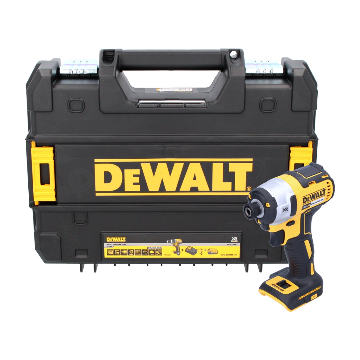 DeWalt DCF 887 NT Akku Schlagschrauber 18 V 205 Nm 1/4" Brushless + TSTAK - ohne Akku, ohne Ladegerät