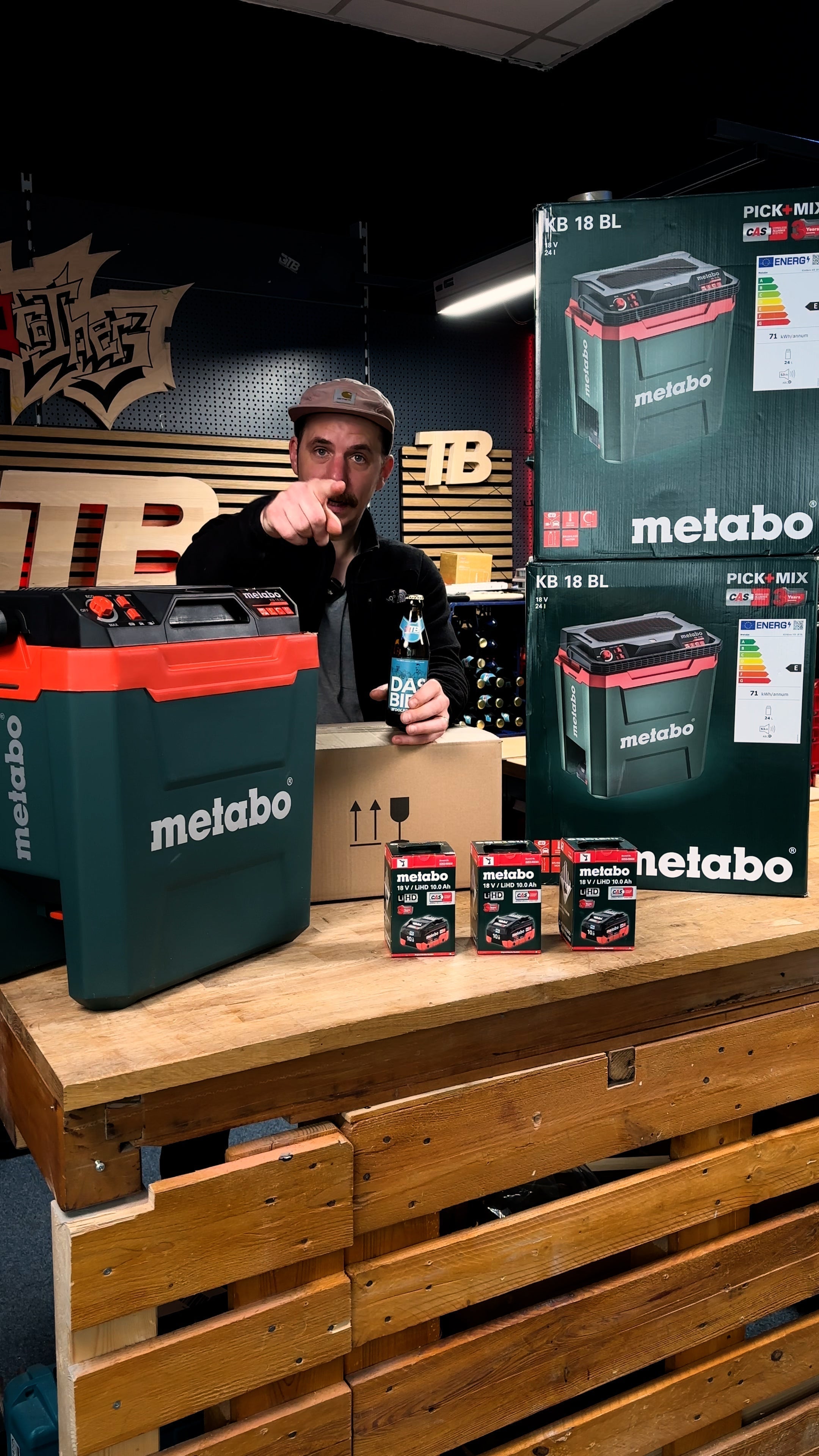 Gewinnspiel: 3x METABO Kühlbox + Toolbrothers Bier