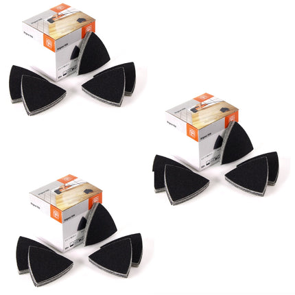 FEIN Delta Schleifblätter 100er Körnung ungelocht mit Klett 150 Stück - Toolbrothers