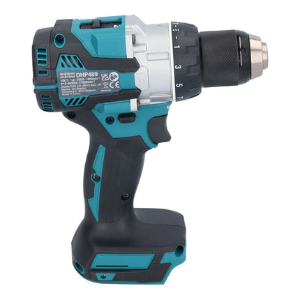 Makita DHP 489 SF1J-R Trapano a percussione a batteria 18 V 73 Nm brushless + 1x batteria ricaricabile 3,0 Ah + caricabatterie + RHINO