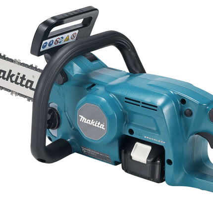 Makita DUC 357 RF2X3 Motosega a batteria 18 V 35 cm brushless + 2x batteria 3,0 Ah + caricabatteria