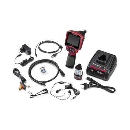 Telecamera di ispezione ricaricabile RIDGID micro CA-350x 3,5 ″ 320 x 240 ( 8000600271 )