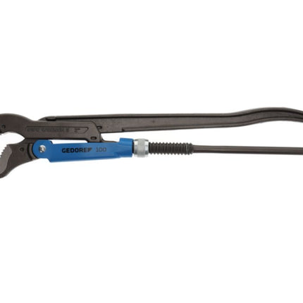 GEDORE Chiave per tubi ad angolo Eck-Schwede-snap(R) Lunghezza totale 550 mm Larghezza di serraggio 80 mm ( 4000810723 )