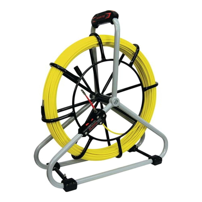 RUNPOTEC asta in fibra di vetro set professionale nastro lunghezza 60 m raggio di curvatura 168 mm ( 4000817961 )