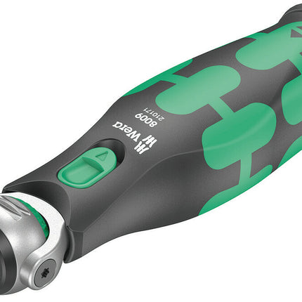 WERA Schwenk- und Umschaltknarre 8009 Zyklop Pocket Set 1 3/8″ + 1/4 ″ 72 Zähne ( 4000822450 )