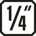 Presa GEDORE IS 20 1/4 ″ scanalata ( 4000824322 )