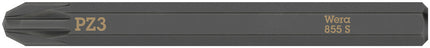 WERA Bit 855 S PZ 3 x 70 mm 1/4 ″ PZ 3 Lunghezza 70 mm ( 4000827262 )