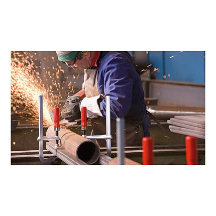 BESSEY morsetto a vite interamente in acciaio GZ Larghezza di serraggio 1250 mm Sporgenza 120 mm ( 4000831532 )