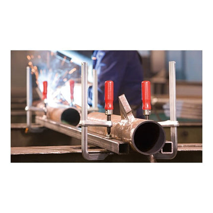 BESSEY morsetto a vite interamente in acciaio GZ Larghezza di serraggio 1250 mm Sporgenza 120 mm ( 4000831532 )