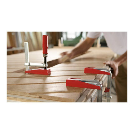 Morsetto per superfici BESSEY FK larghezza di serraggio 200 mm profondità della gola 100 mm ( 4000831537 )