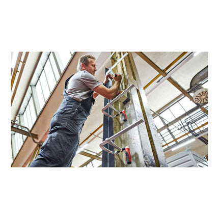 BESSEY morsetto a vite interamente in acciaio GZ-KG Larghezza di serraggio 250 mm Sporgenza 120 mm ( 4000831651 )