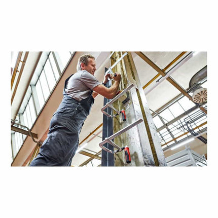 BESSEY morsetto a vite interamente in acciaio GZ-KG Larghezza di serraggio 600 mm Sporgenza 120 mm ( 4000831655 )