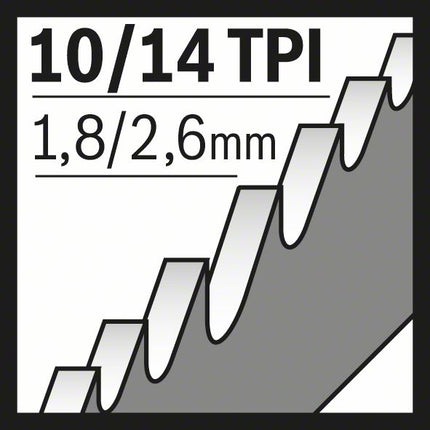 BOSCH Lama per sega circolare S 1122 VF Lunghezza 225 mm Larghezza 19 mm ( 4000837547 )