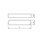 Disco lamellare PFERD Ø25xH15mm grana 120 ( 4000843085 )