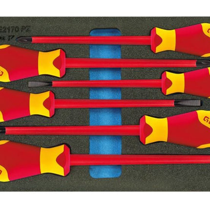 GEDORE Werkzeugmodul 1500 CT1-VDE 2170 PZ 6-teilig 1/3-Modul ( 4000881237 )