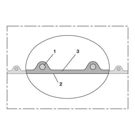 NORRES AIRDUC(R) PUR 351 Tubo di aspirazione e mandata per alimenti Ø interno 60 mm Ø esterno 68,00 mm ( 4501400121 )