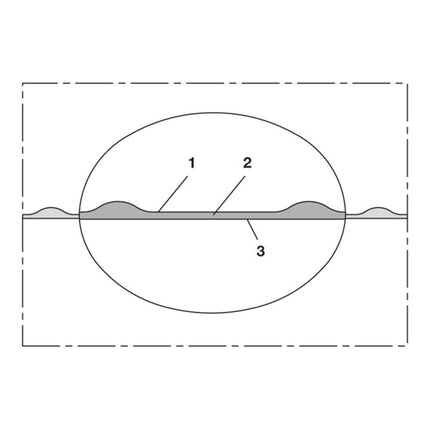 NORRES Flachschlauch PROTAPE® PUR-C 335 FOOD-AS FLAT Innen-Ø 150-152 mm Außen-Ø 155,00 mm ( 4501401879 )