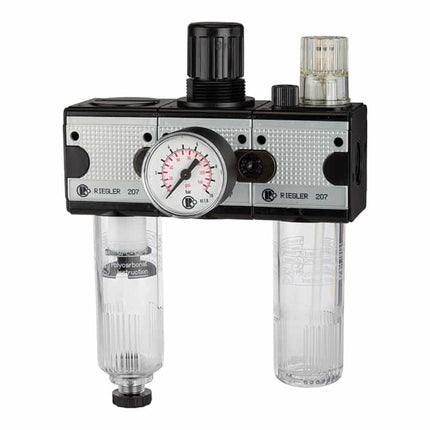 Unità di manutenzione RIEGLER MULTIFIX filettatura G 1/2 ″ semiautomatica ( 4588882340 )