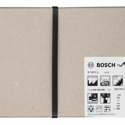 BOSCH Lama per sega circolare S 1531 L Lunghezza 240 mm Larghezza 19 mm ( 8000343730 )