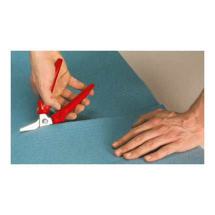 ERDI Forbici combinate D48A angolate L.190mm tagliente L.38mm Peso110g ( 8000350913 )