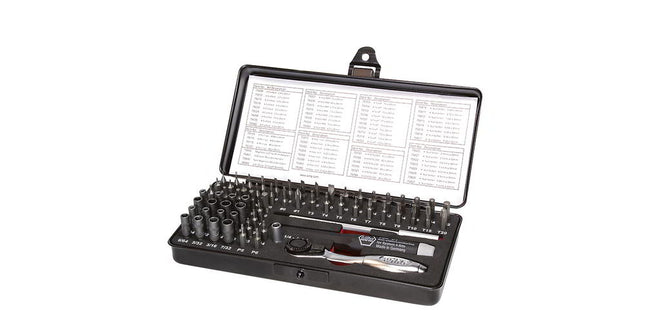 Set di punte meccaniche di precisione WIHA 7000SK65ESD Set di 66 pezzi con punte C4 ( 8000378984 )