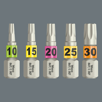 WERA Bit 867 TORX(R) HF 1/4 ″ TX 10 Lunghezza 25 mm ( 8002899410 )