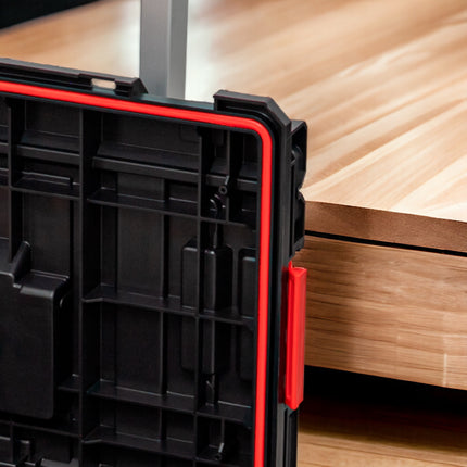 Toolbrothers RHINO XXL Cart Plus ECO - Valigia portautensili mobile 52 l IP66 con doppio manico telescopico