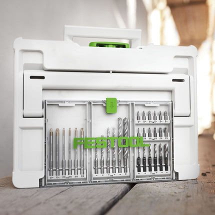 Festool BKS SYS3 D3-8 K CE/W Bohrerkassette ( 577395 ) für Festool Akku-Bohrschrauber und Akku-Schlagbohrschrauber mit FastFix Aufnahme und Werkzeugfutter WH-CE CENTROTEC