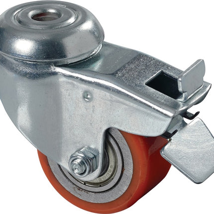 BS ROLLEN Lenkrolle mit Feststeller  Rad-Ø 50 mm Tragfähigkeit 120 kg ( 3000275164 )