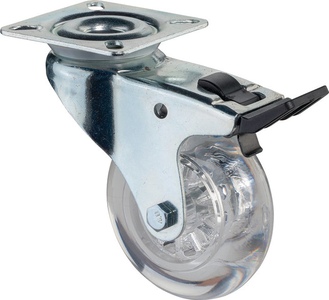 BS ROLLEN Ruota girevole con freno Ø ruota 75 mm Portata 50 kg ( 3000275197 )