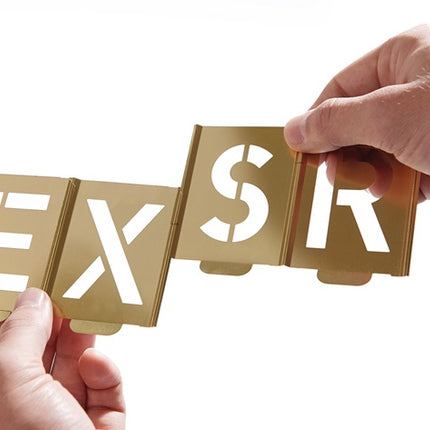 Set di dime di marcatura KUKKO 327 lettere A - Z ( 4000871886 )