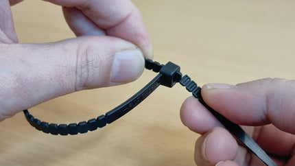 AHW-TOOLS fascette per cavi GIRO e GIÙ Lunghezza 150 mm Larghezza 2,8 mm ( 4000900796 )