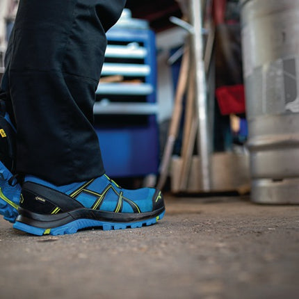 HAIX scarpa di sicurezza BE Safety 40.1 bassa dimensione 10.5 (45.5) blu/citrus ( 4721000028 )