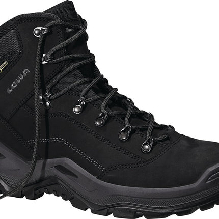 LOWA Sicherheitsstiefel Renegade Work GTX black Mid Größe 45 schwarz/schwarz ( 8000469134 )