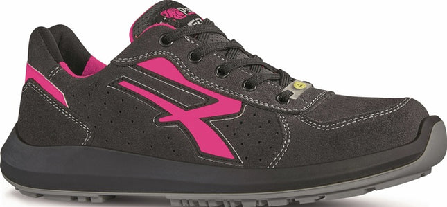 U.POWER scarpa di sicurezza da donna RU20156 ELECTRA taglia 41 nero/rosa ( 8000477265 )