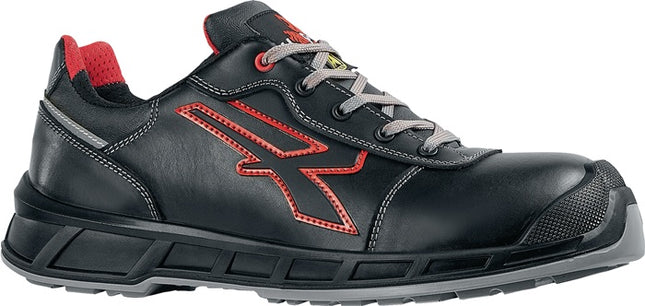 U.POWER scarpa bassa di sicurezza Billie misura 46 nero/rosso ( 8000489006 )