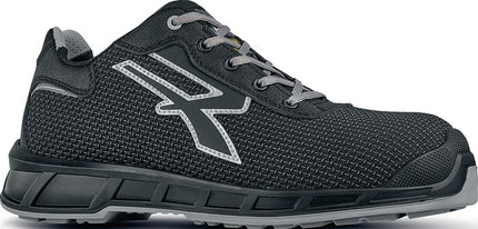 U.POWER scarpa bassa di sicurezza Jackson misura 43 nero/grigio ( 8000489023 )