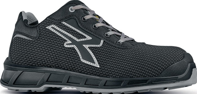 U.POWER scarpa bassa di sicurezza Jackson taglia 46 nero/grigio ( 8000489026 )