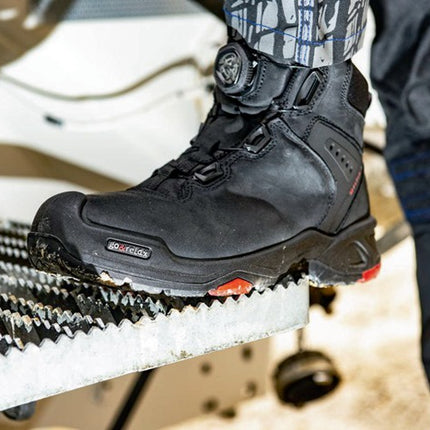 BAAK Sicherheitsstiefel Braxton Größe 44 schwarz/rot ( 8000600320 )