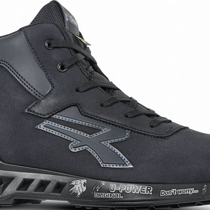 U.POWER stivali di sicurezza PARKER taglia 42 nero ( 8002410958 )
