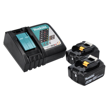 Makita DUC 254 RG Akku Kettensäge 18 V 25 cm Brushless + 2x Akku 6,0 Ah + Ladegerät - Toolbrothers