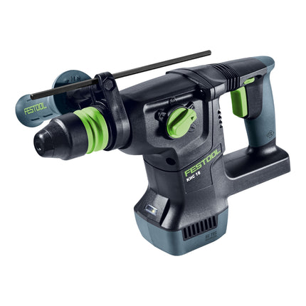 Martello combinato a batteria Festool KHC 18 EB-Basic 18 V 2,6 J SDS-Plus Brushless + 1x batteria ricaricabile 4,0 Ah + caricatore + systainer