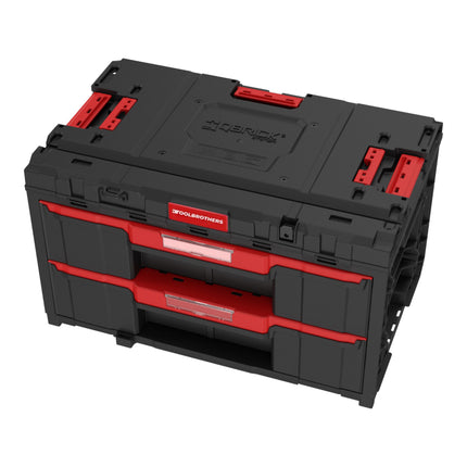 Toolbrothers RHINO XXl Cassetto 2 ECO con due cassetti + divisori 29 L IP66