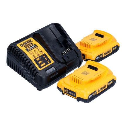 Avvitatore a impulsi a batteria DeWalt DCF 891 D2T 18 V 1084 Nm 1/2" brushless + 2x batteria ricaricabile 2,0 Ah + caricabatterie + TSTAK