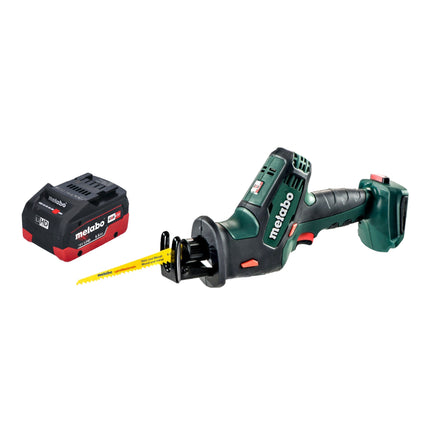 Metabo SSE 18 LTX Sega alternativa compatta a batteria 18 V 13 mm + 1x batteria LiHD 5,5 Ah - senza caricatore