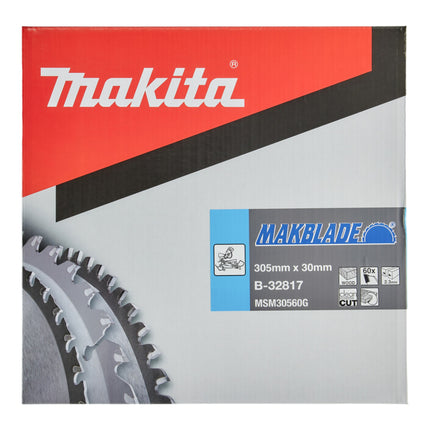 Lama circolare Makita MAKBLADE 305 x 30 x 2,3 mm 60 denti ( B-32817 ) per legno