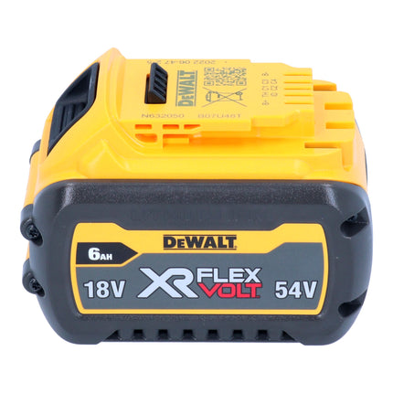 Smerigliatrice angolare a batteria DeWalt DCG 460 NK 54 V FlexVolt 230 mm senza spazzole + 1x batteria ricaricabile 6,0 Ah + custodia - senza caricabatterie