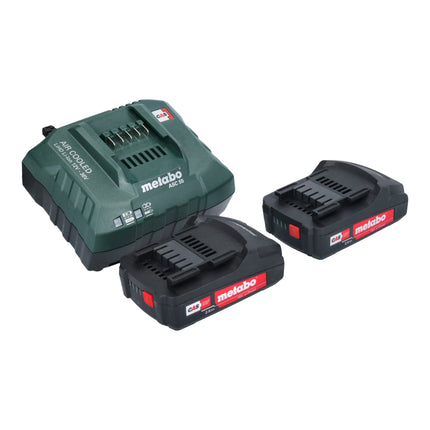 Metabo ST 18 LT 130 BL seghetto alternativo a batteria 18 V 130 mm brushless + 2x batteria 2,0 Ah + caricabatterie + metabox