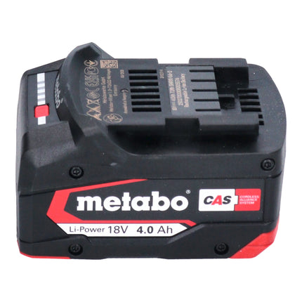 Metabo ST 18 LT 130 BL seghetto alternativo a batteria 18 V 130 mm brushless + 1x batteria 4,0 Ah + metabox - senza caricabatterie